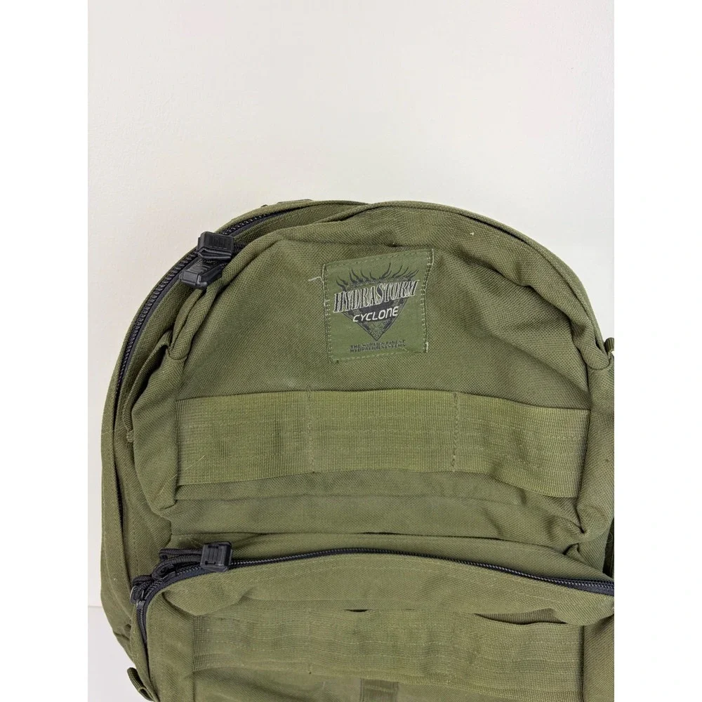 HydraStorm Cyclone Backpack Set Green Tactical Hydration Pack MOLLE Military‎